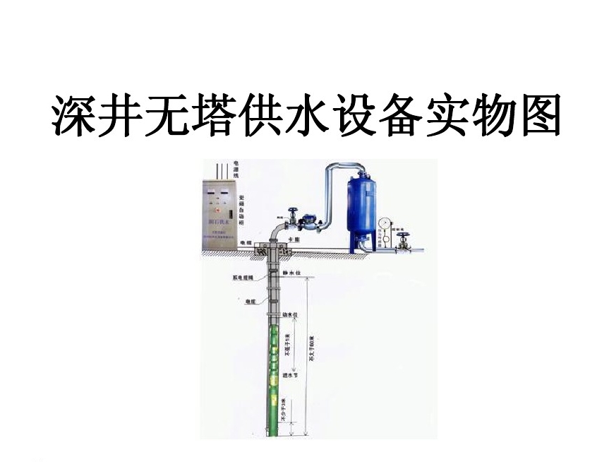 攀枝花西区井泵无塔式供水设备